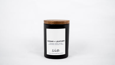 Cedar + Leather